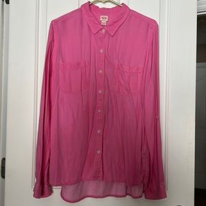 Mossimo Supply Co pink shirt